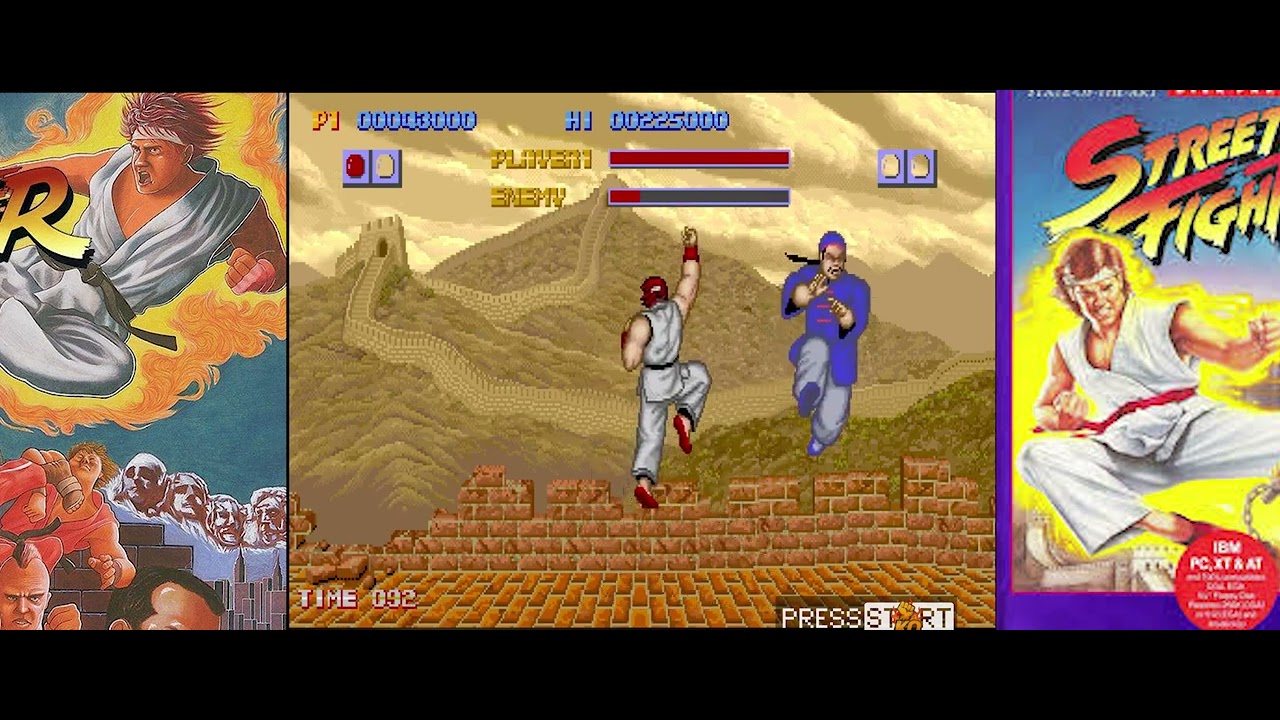 Street Fighter 1 -  Ryu vs Lee