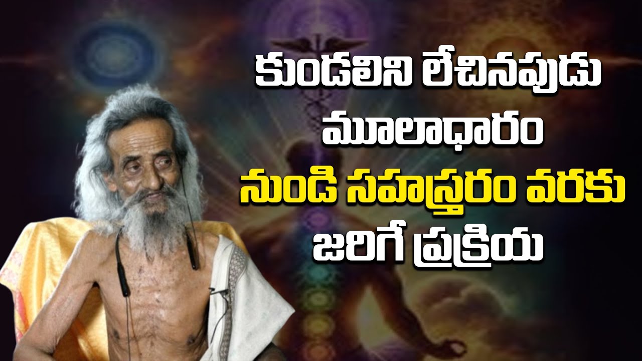 కుండలిని లేచినపుడు మూలాధారం నుండి సహస్త్రరం వరకు జరిగే ప్రక్రియ | Gosai Nityananda With RaviSastry