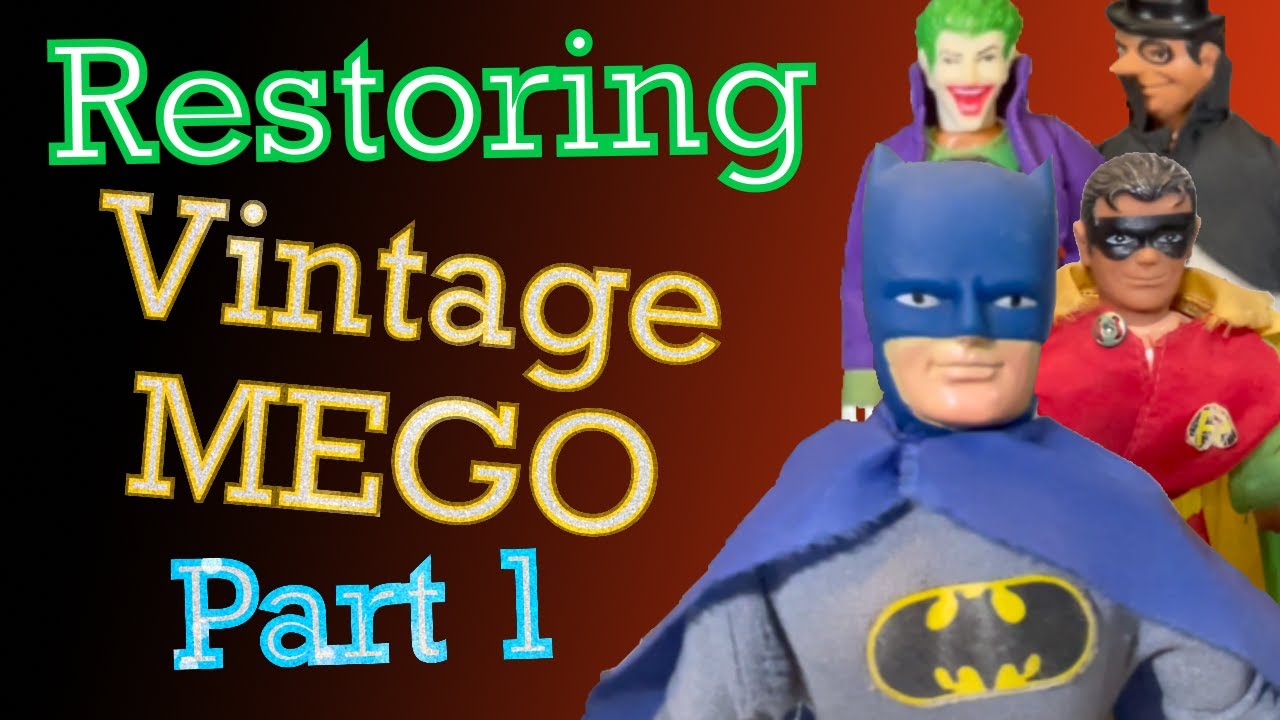 Mego World's Greatest Superheroes 50th Anniversary Batman & Robin