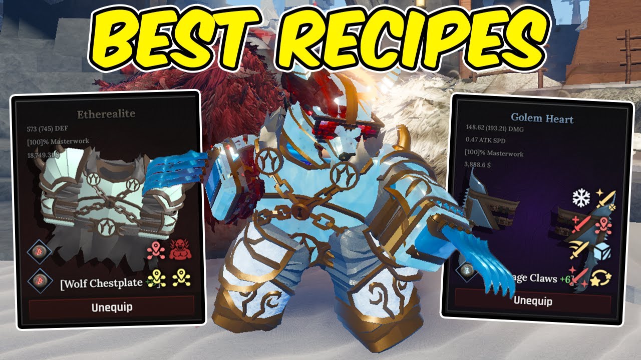 How To Forge OP ARMOR & WEAPON To Prepare For Maze Update in The Forge