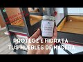 Cera para muebles de madera con sólo 3 ingredientes.