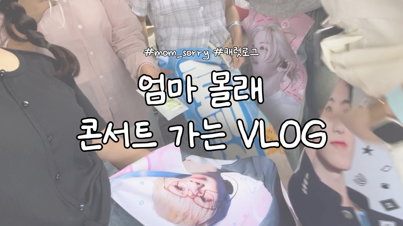 [캐럿로그] 고3이 엄마 몰래 독서실 탈출해서 콘서트 가는 브이로그 | 고3 | 세븐틴 | 호시우지 | 부산 막콘