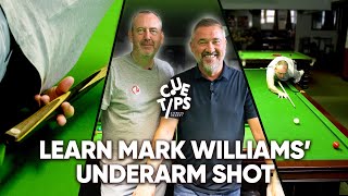 Mark Williams TEACHES His Signature Underarm Shot (& Does The Tough Table Challenge!)