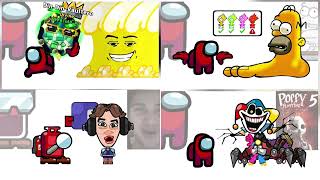 Mini Crewmate Kills Steal a Brainrot Characters | Among Us