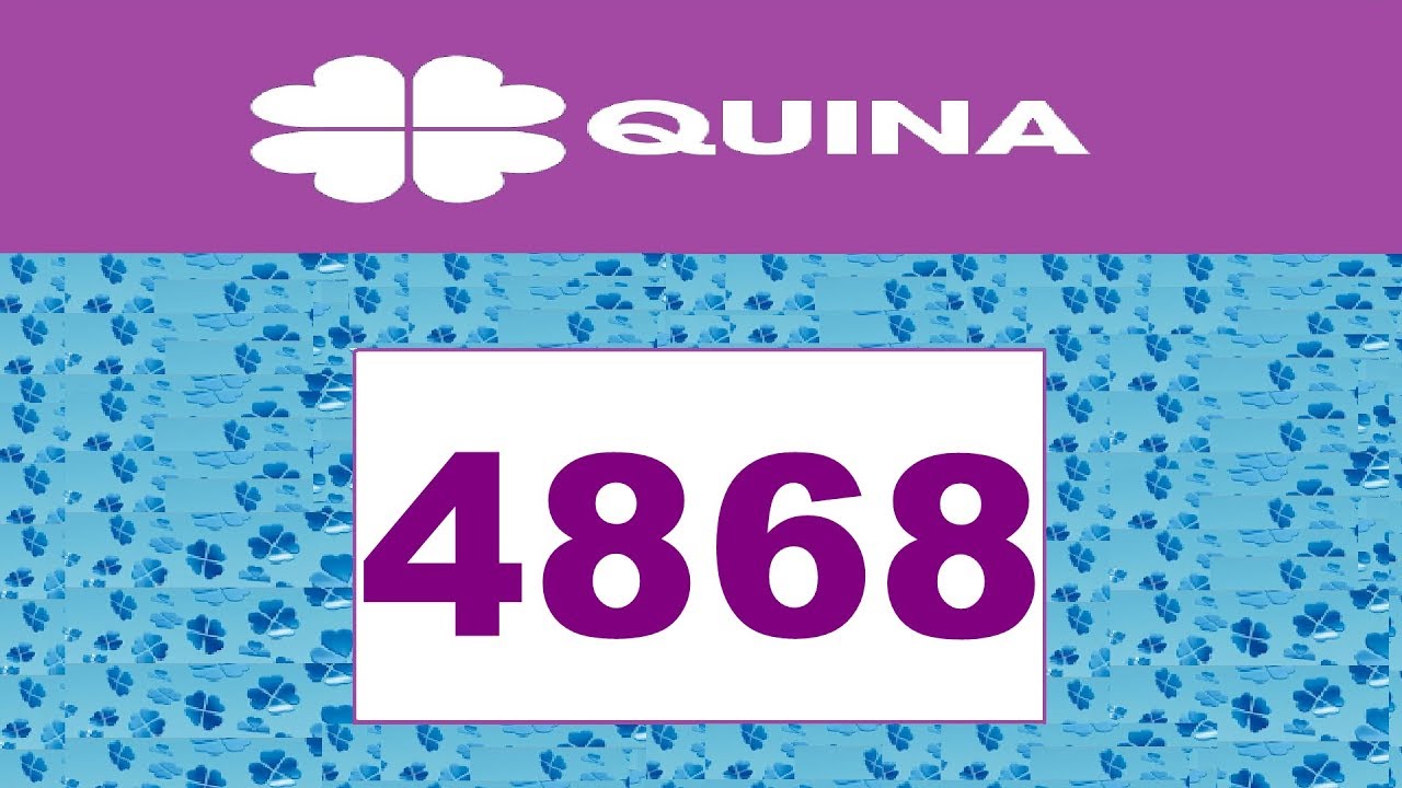 resultado da quina de hoje caixa Quina 4868 - Resultado da Quina dia (05/01/2019)