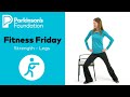 Parkinsons disease exercises leg strength