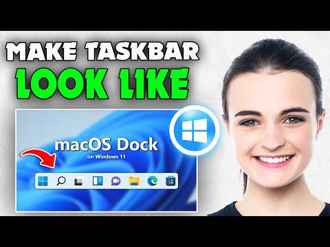 (2026) How to make windows taskbar look like mac - Full Guide