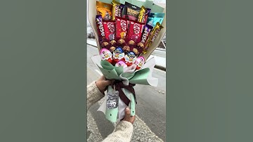 Thumbnail of chocolate bouquet #chocolate #chocolatebouquets #surprise #bouquet #like #trending #youtubeshorts