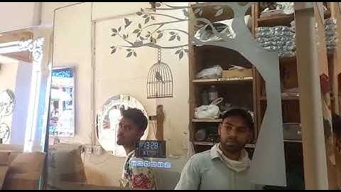 Bluetooth speaker led sensor mirror available|| #customizeglasswork #shorts #bluetooth