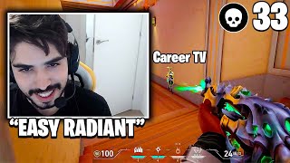 HOW ASPAS PLAYS PHOENIX IN RADIANT RANKED LOOKS EASY & GETS INSANE 33 KILLS!! | VALORANT (NO CAM)