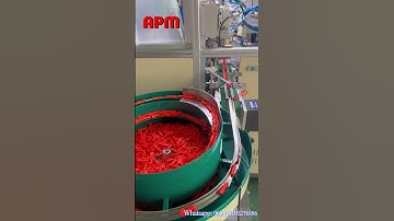Automatic loading system for automatic tube  hot stamping machine #apm #autopack#shorts#hotstamping