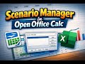 How to use Scenarios in Open Office Calc like Excel⁨@COMPUTEREXCELSOLUTION⁩ #excel #openoffice