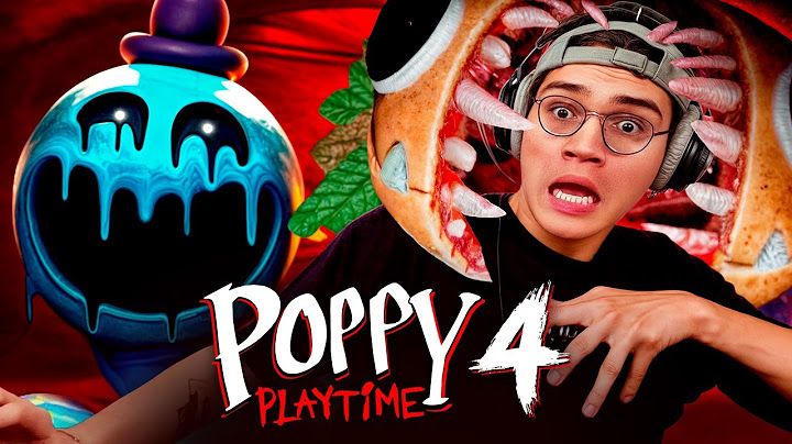 EL HOMBRE PLASTILINA DE POPPY PLAYTIME  😰