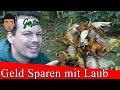 Mit Laub Geldsparen im Garten, Dünger, Schutz und Bodenverbesserung