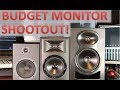 Kali LP-6 vs JBL LSR305 vs Monoprice 605500! - Budget Studio Monitor Shootout!