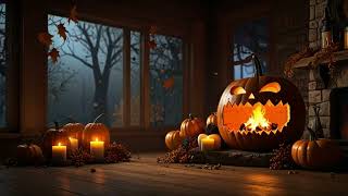 "Spooky European Village Halloween Ambience | Relaxing Moody Music with Rain Sounds 🎃 screenshot 3