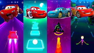 Lightning McQueen Cars - Beat Racing vs Tiles Hop EDM Rush vs Smash Colors 3D vs Blade Master screenshot 5
