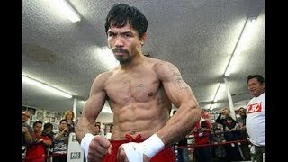13 Punch Combo! Manny Pacquiao Original Move - Shadow Boxing & Drinking Motion Move -