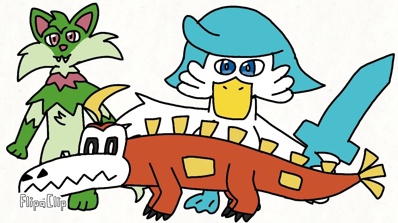 gen 9 starters Pokémon evolve into.