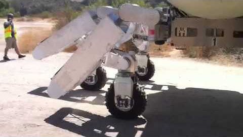 ATHLETE Rover Takes a Walk