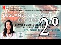 2ª parte de la charla on line «Descansar mente y cuerpo»
