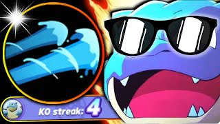 MAX POWER HYDRO PUMP BLASTOISE IS HILARIOUS | Pokemon Unite