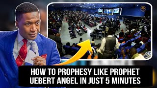 “MUST WATCH ‼️ How To Prophesy Like Prophet  Uebert In Just 5 mins😳🔥”|Prophecy breakdown#uebertangel