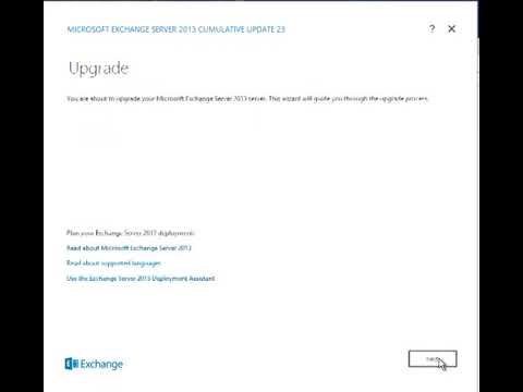 Update New Upgrading Exchange 2013 to 2013 CU23 Errors... Part 1