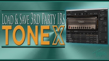 How to load and save 3rd party IRs in Amplitube Tonex