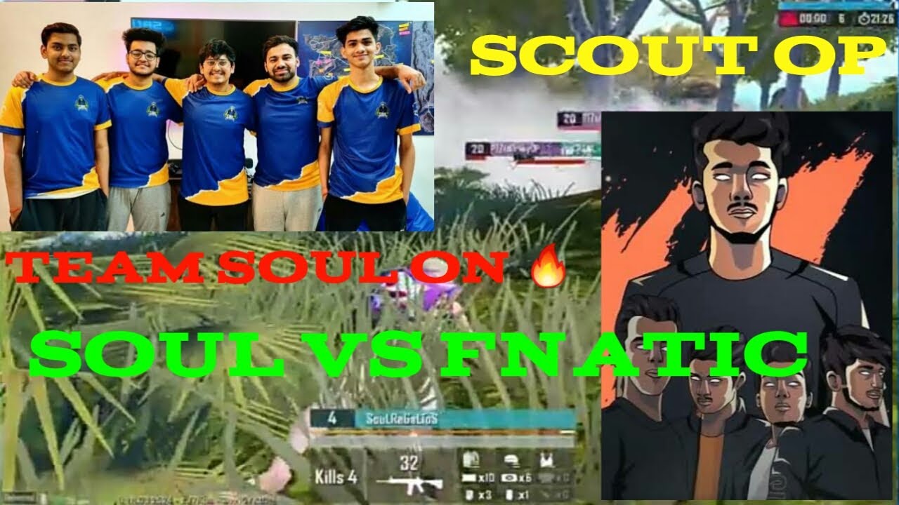 Team soul vs fnatic intense fight in last circle | Sky esport tournament | viper op |