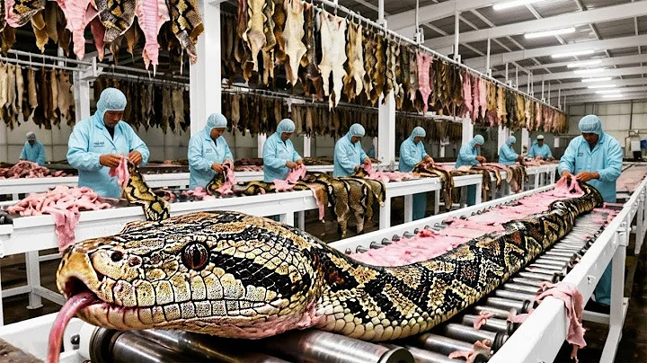 Inside the Snake Leather Factory From Snake Skin to Luxury Jacket Luxury Snake Skin Fashion
