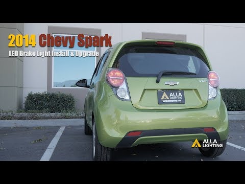 How to Change 2013-2019 Chevy Spark Brake Stop Light Bulbs w/ 7443 LED