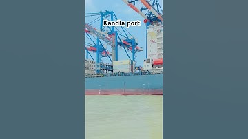 Kandla port 📍#ship #shiplife #containership #cargo #containers #loading #import #export #youtube 🚢