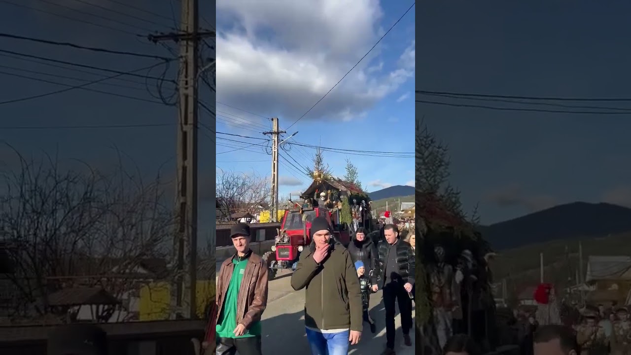 Datini și obiceiuri de anul nou Pipirig! 2023-2024 #pipirig #popeni #capra