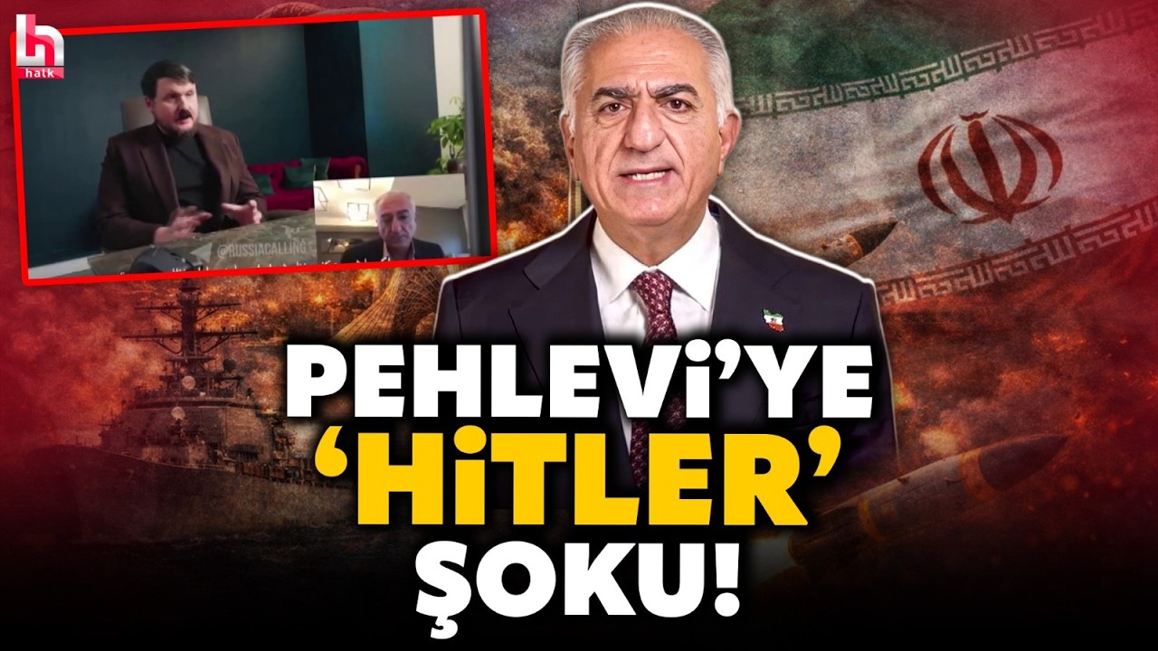 Karşısında Hitler'i görünce şoke oldu! Rus komedyenlerden Rıza Pehlevi'ye görülmemiş şaka!