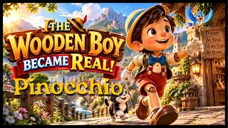 Pinocchio 🪵..| Bedtime Stories and Fairy Tales for Children | 4K 3D Animated Best Children's Story