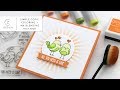 Simple Copic Coloring + Ink Blending (Gina K. Designs Mini Stamps)