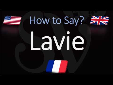 How to Pronounce Lavie? (CORRECTLY) French Brand Pronunciation