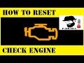 How to Reset Check Engine Light Free Way