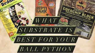 Substrate for your Ball Python!!!