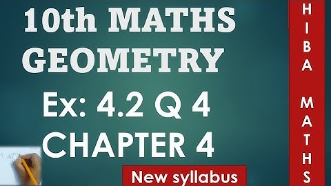 10th maths chapter 4 exercise 4.2 question 4 tn samacheer hiba maths