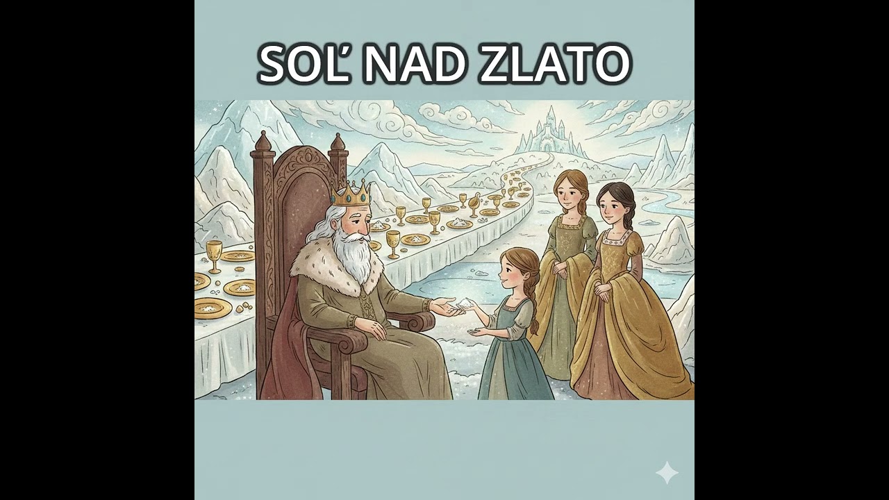 🎧 SOĽ NAD ZLATO 🧂 | Slovenská klasická rozprávka pre deti | Audiokniha