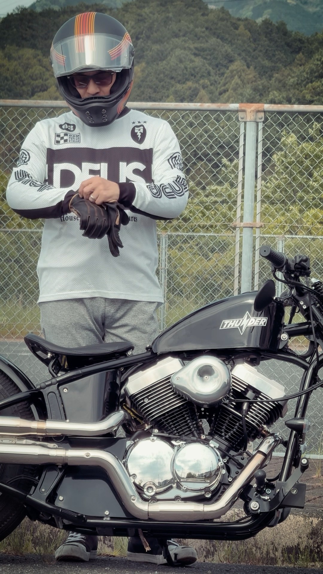 晩夏と秋はMXジャージで走る！【モトブログ】TAICHI メッシュインナー