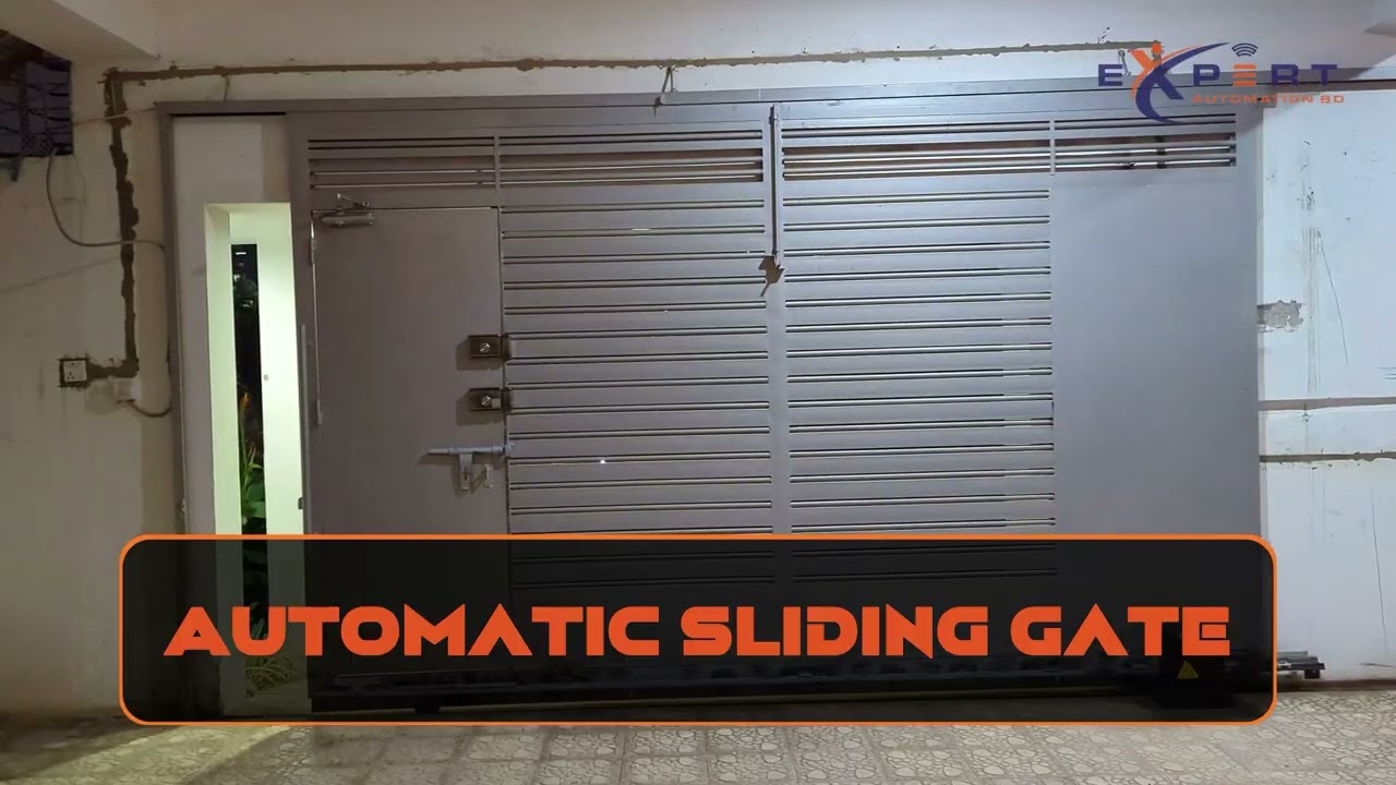 Automatic Sliding Gate Installation in Uttara, Dhaka | Residential Project | Expert Automation BD
