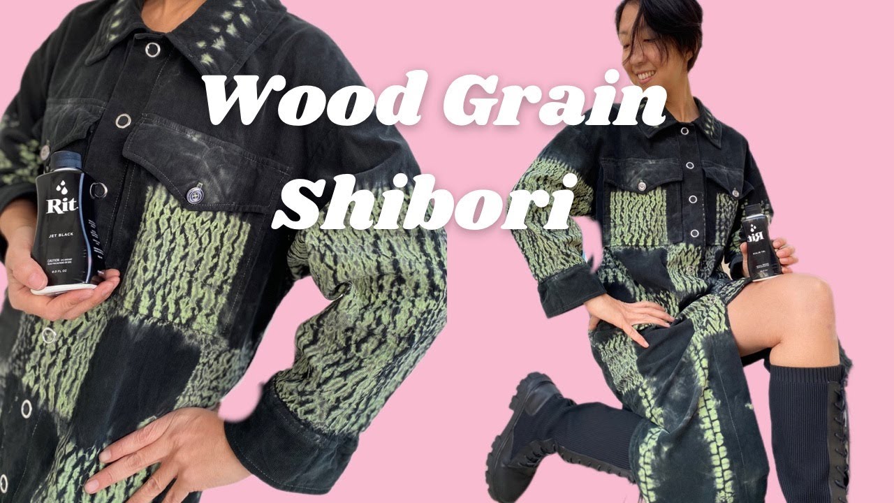 Wood Grain (Mokume) Shibori