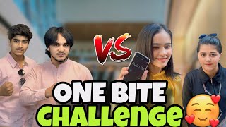 ONE BITE EATING CHALLENGE // GRAND SURPRISE