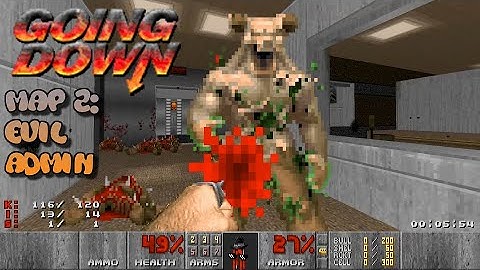 Going Down - Map 2: Evil Admin - UV blind - maps by Mouldy aka  @cyriak