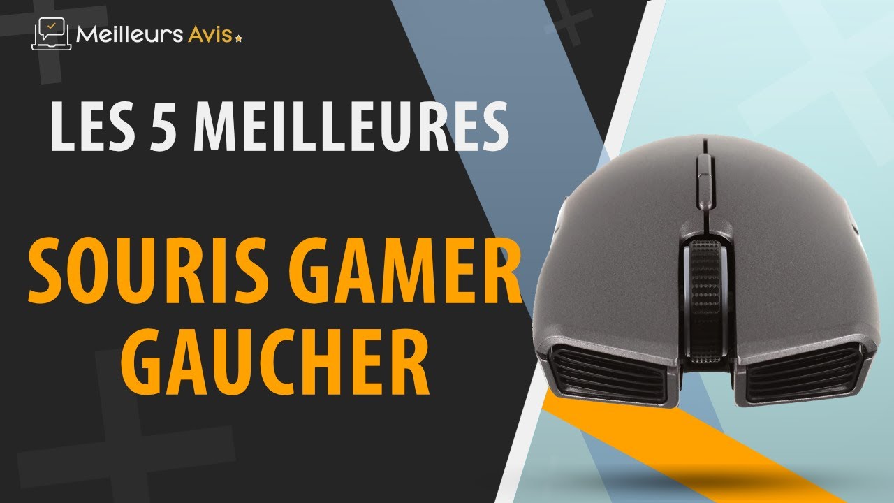 ⭐️ MEILLEURE SOURIS GAMER GAUCHER - Avis & Guide d'achat