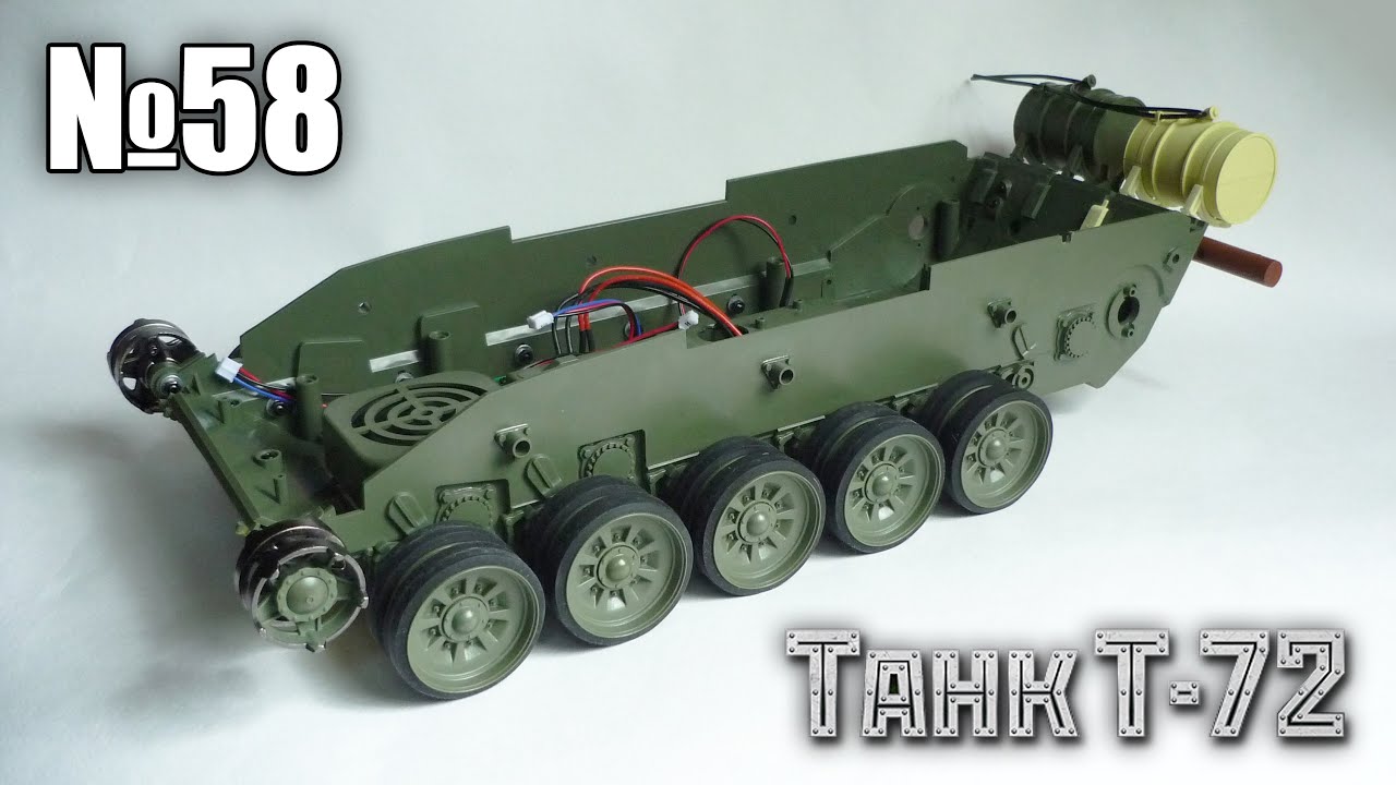 Tank T-72 | Issue 58 (DeAgostini) - YouTube