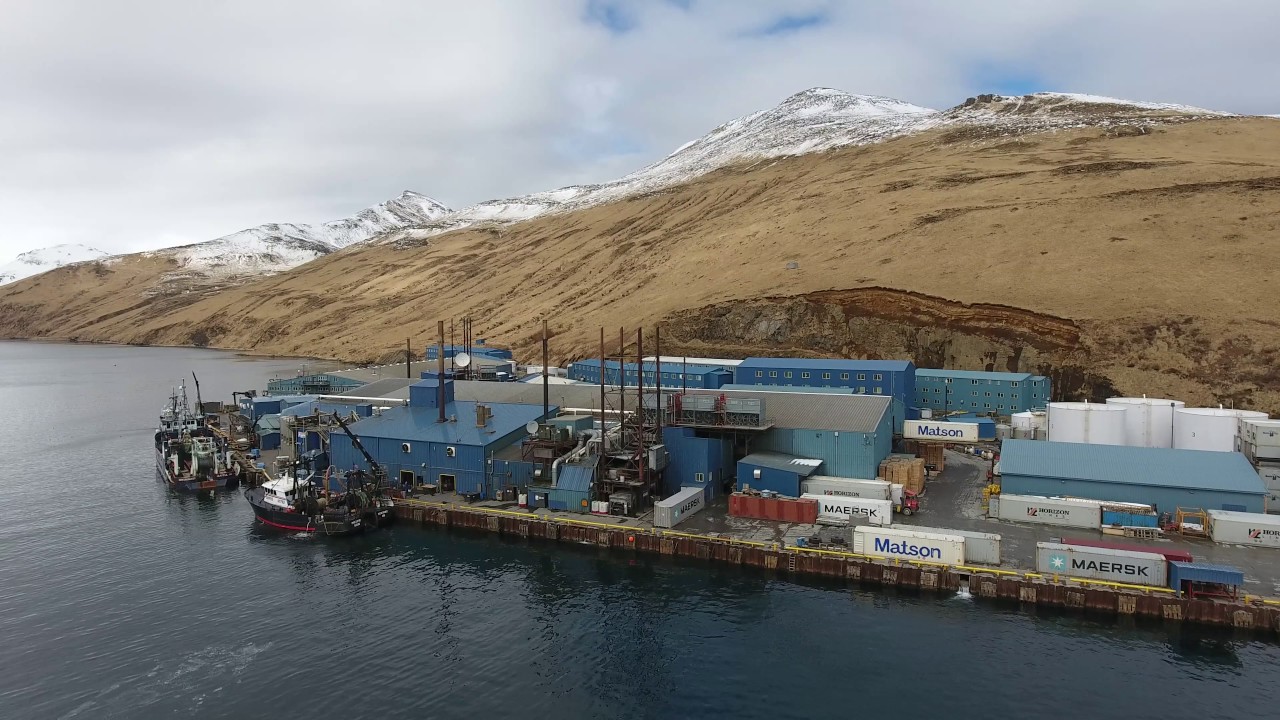Akutan Alaska, Trident Seafoods, spring 2017 YouTube